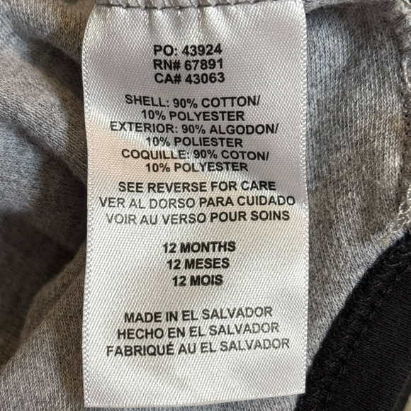 NHL Pittsburgh Penguins Infant Body Suit Size 12 Months Short Sleeve Hockey - Picture 8 of 9